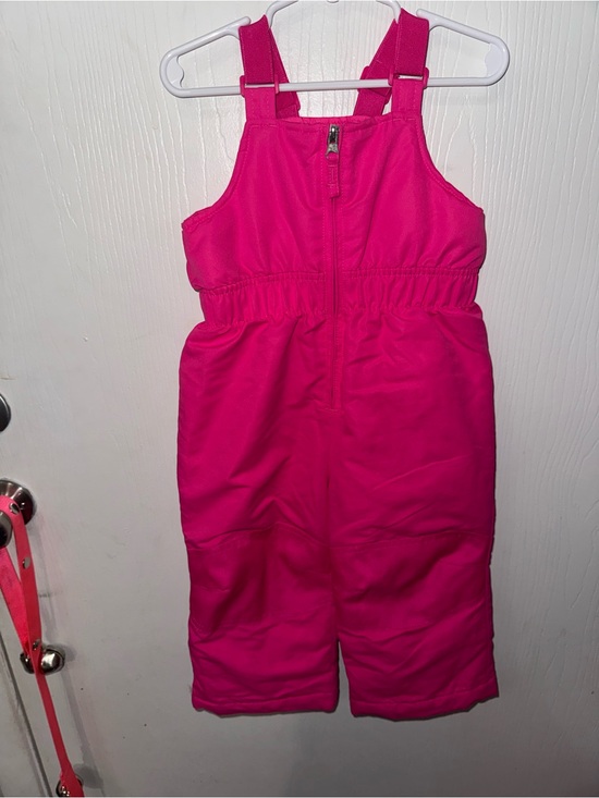 healthtex Other - Healthtex Toddler Girls Pink Insulated Snow Bib Overalls Size 2T